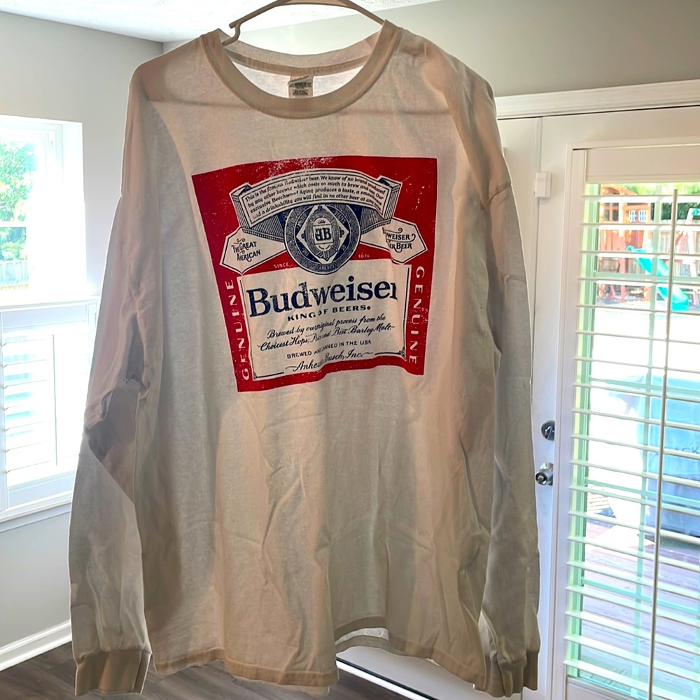 Vintage Budweiser long sleeve